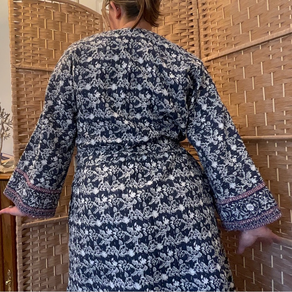 Sundance Cascade Ridge Cotton Bath & Lounge Robe - Picture 11 of 11